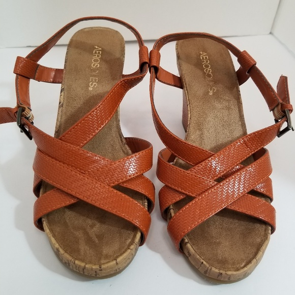 aerosoles cork wedge